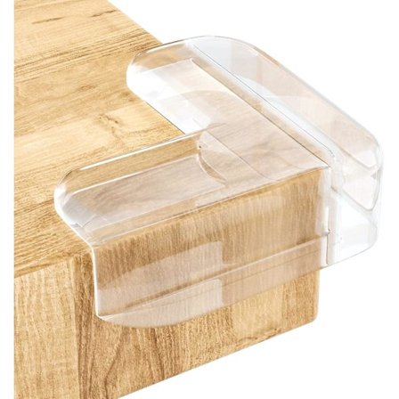 Baby bordshörn skydd transparent silikon baby bordshörn skydd 12 stycken, luktfri bordsskydd med 3M lim