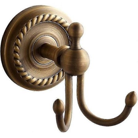 Weare Home Dobbeltkrog Retro Knagerække Vægmonteret Gul Messing Kobber Antik Bronze Flagermus