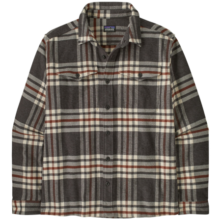 Patagonia M's Fjord Flannel Shirt Catch: Ink Black