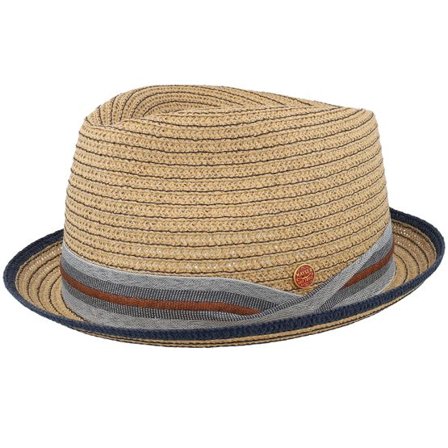 Mayser - Beige straw Hatt - Samu Paperbraid Brown Straw Hat @ Hatstore