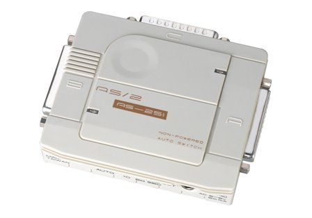 ATEN AS251S - Switch - 2 x seriell - stasjonær