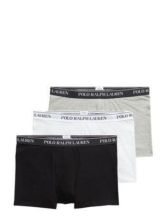 Classic Stretch Cotton Trunk 3-Pack Black Polo Ralph Lauren