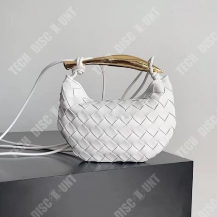 Handväska - TD - Sardinväska - Läder - Flätad - Medium - Axelrem