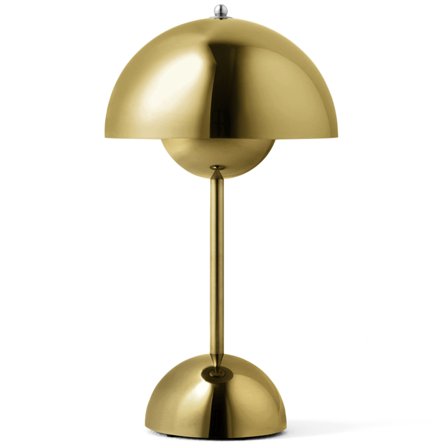 &Tradition Flowerpot VP9 bärbar lampa, mässing' - 'Andtradition | Inredning > Lampor > Portabla lampor | Bagaren och Kocken