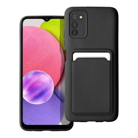 Forcell Galaxy A03s Skal Korthållare - Svart
