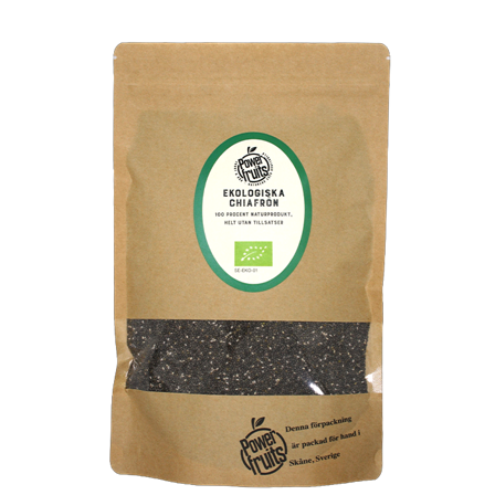 Powerfruits Økologiske Chiafrø 500 g