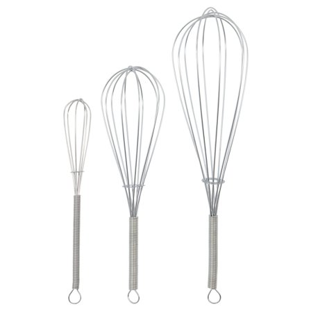Nicolas Vahé Vispar 3 st, rostfritt stål | Bakning > Vispar > Visp | Bagaren och Kocken