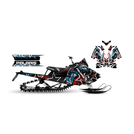 Dekalkit SweTown Star Attack - Polaris Axys 850 Pro RMK 155 2019-2021