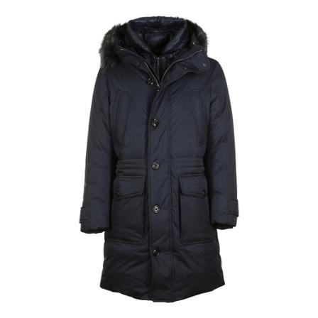 Moorer, Winter Jackets Zwart, Dames, Maat:L