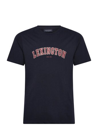 Lexington Clothing Noah Graphic Tee - Navy - 176