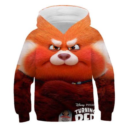 Tecknad Tröja I Rött Tema 3d-barn-typ 15 100