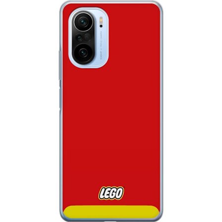 Kompatibelt Mobilskal till Xiaomi Xiaomi Mi 11i Lego Röd Gul Poster Byggklossar Officiell Logotyp Leksaker Retro Vintage Design Klassiskt Leksaksmär