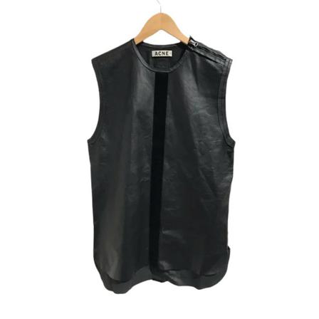 Acne Studios Pre-owned Pre-ownedStoftoppe Sort, Dame