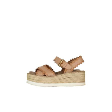 Chloé Pre-owned Pre-ownedLeathersandals Brun, Dame Vintage Sko, Størrelse: 39 EU
