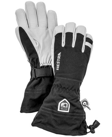 Hestra Army Leather Heli Ski Svart