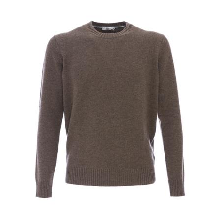 Kangra, Round-neck Knitwear Bruin, Heren, Maat:XL