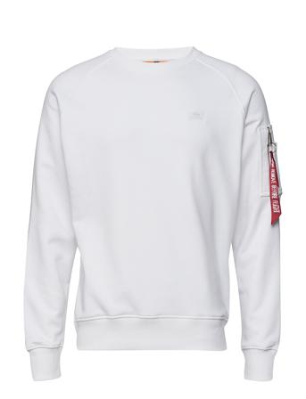 X-Fit Sweat Svetari Collegepaita Valkoinen Alpha Industries