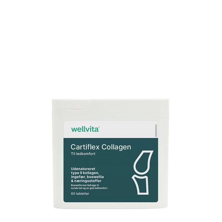 Wellvita Cartiflex Collagen 60 tabl, Helse & Madvarer, Kollagen, Kollagenpiller