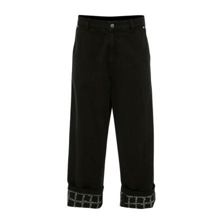 JW Anderson, Jeans Zwart, Heren, Maat:L,Katoen,print