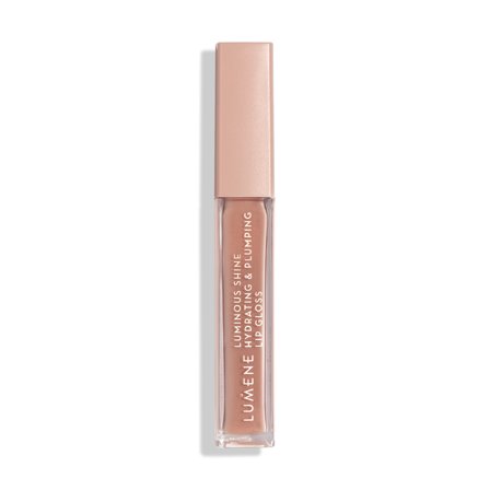 Lumene Luminous Shine Hydrating & Plumping Lip Gloss, 01 Pale Honey, 5 ml