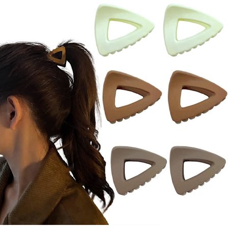 6 paket med hårklämmor, små hårklämmor för flickor Hårklämmor Alligatorklämmor Curler Clips Hårklämmor Tillbehör