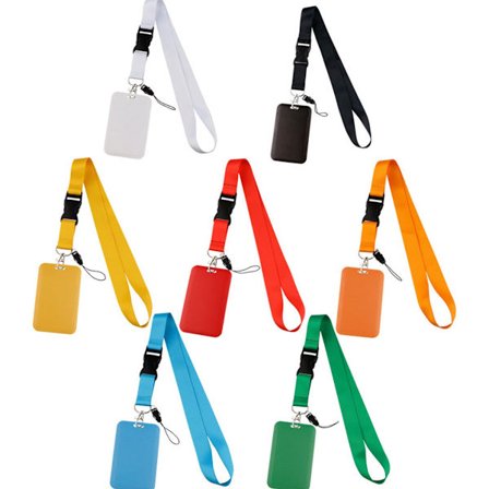 Hård korthållare - enfärgad - ID - arbets-ID - korthållare - 7 stycken