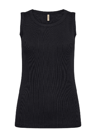 Soyaconcept Sc-Mignon 1 Top Överdelar Dam Svart M