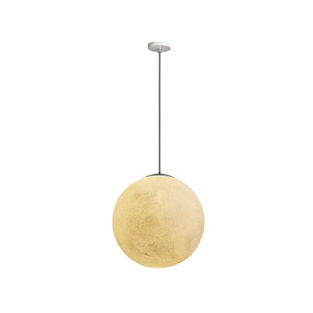 Måne Pendellampe 3D-printing Taklampe 220V 50000H LED-pære Soverom Spisestue Ny