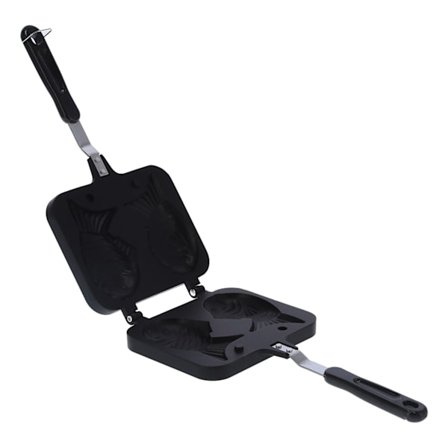 Fiskeformet Taiyaki Vaffelkake Maker - Non-Stick Dobbel Panneform
