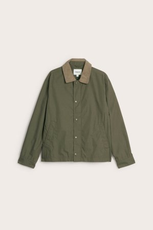 Kappahl | Jakke med manchesterkrage Grønn M | Grønn