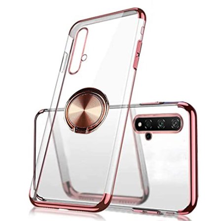 Praktiskt Skal med Ringh llare - Huawei Nova 5T