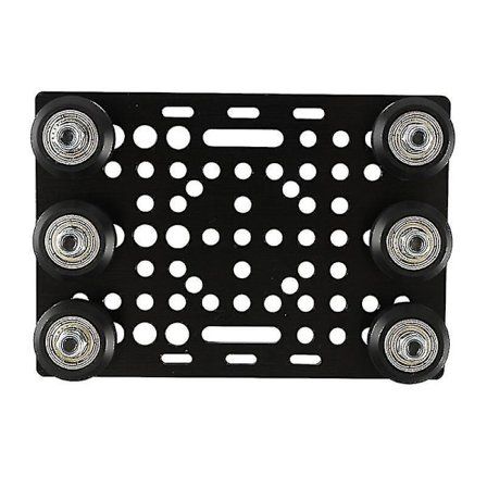 Oppgrader CNC-graveringsmaskin Byggeplate Remskive Kit 20-80mm Aluminium V-spor