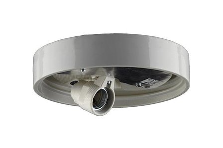 Ifö Electric 55752-000-12 Sockel rak, E27, IP44 Grå, Belysning