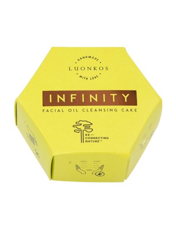 Luonkos Infinity Facial Oil Cleansing Cake, Forest Microbes - Nude - 60 ml