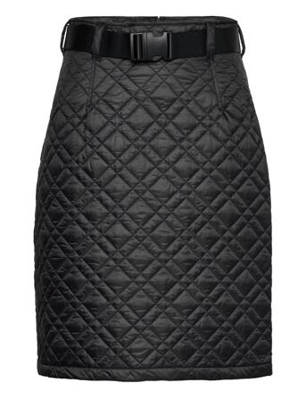 Ninni Quilted Skirt Kort Nederdel Sort Andiata
