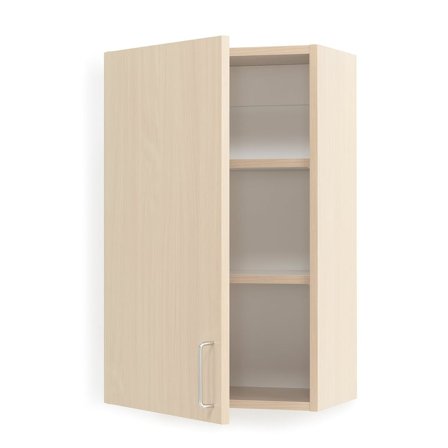 Wall-mounted cabinet THEO, left hinged, birch