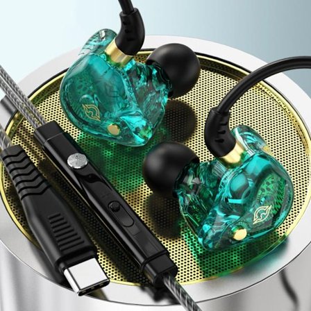 Hörlurar Hörlurar GRÖN TYP C TYP C