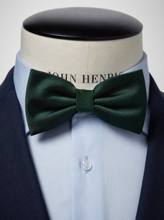 John Henric Men's Grüne Fliege Size Pre-tied