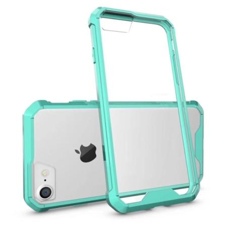 Stilig støtsikker hybriddeksel fra LEMAN iPhone 7 (MAX BESKYTTELSE) Grön