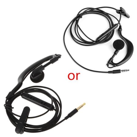 Stereo til Mono In-Ear Enkelt Øreplugg Hodetelefonsett 3.5mm Hodetelefonkontakt Enkeltsidig Øretelefon Lavpris Øreplugg for Ett Øre