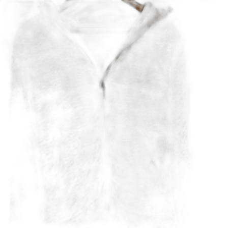 Ljusgrå quiltad cardigan med huva