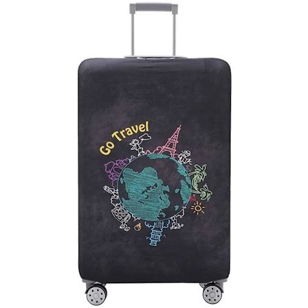 Luggage Cover Washable Suitcase Protector Anti-scratch Suitcase Cover Fits 18-32 Inch Luggage (s)