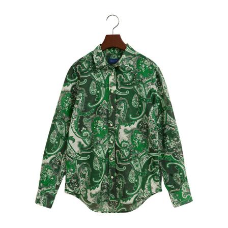 Gant Shirts Grøn, Dame Skjorter, Størrelse: XL