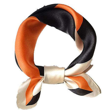 Silkefølelse Sjal Medium Størrelse Kvadratisk Sateng Sjal For Damer