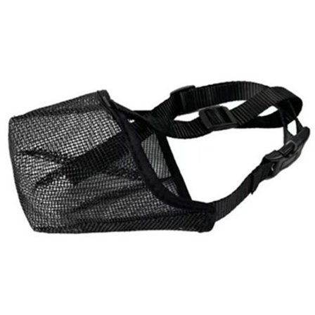 Hundekurv, myke nettingdekkede kurver for små hunder, forgiftet åtebeskyttelseskurv med justerbare stropper, forhindrer biting, tygging og slikking.