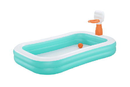 Familjepool Dunk n Splash 251 x 168 102cm F04bb333 9641 40f1 9fe0 1df2589f3ca6 Dekoration