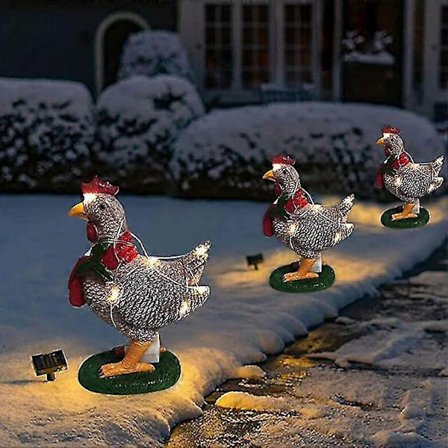 Julelys Udendørs Til Dekoration Med Gårdhave Led Havepynt Indendørs