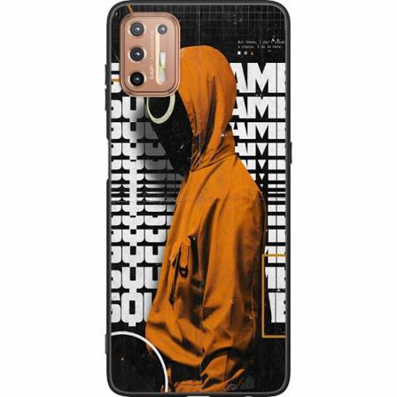 Motorola Moto G9 Plus Svart Skal Squid Game