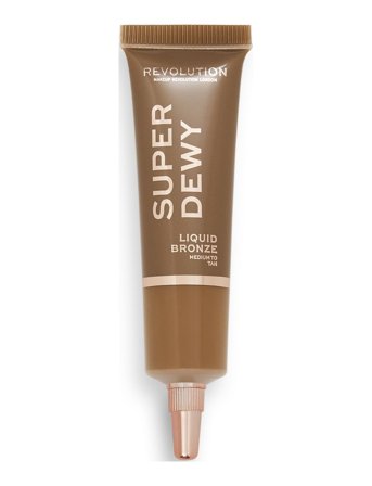 Revolution Beauty London Revolution Superdewy Liquid Bronzer Medium To Tan - Brown - 15 ml