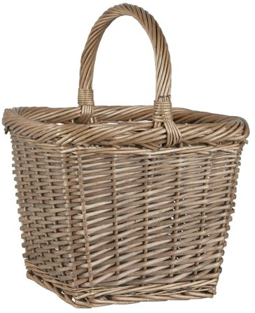 Ib Laursen Kurv Flettet pil 25x25x32cm